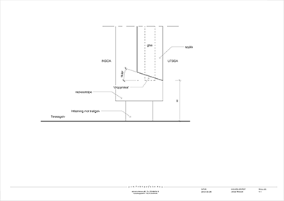 arkitekt uteplats terrass detalj räcke