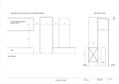 arkitekt uteplats terrass detalj räcke
