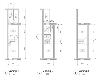 plan ritning arkitekt planritning banyuls måttsatt ritning